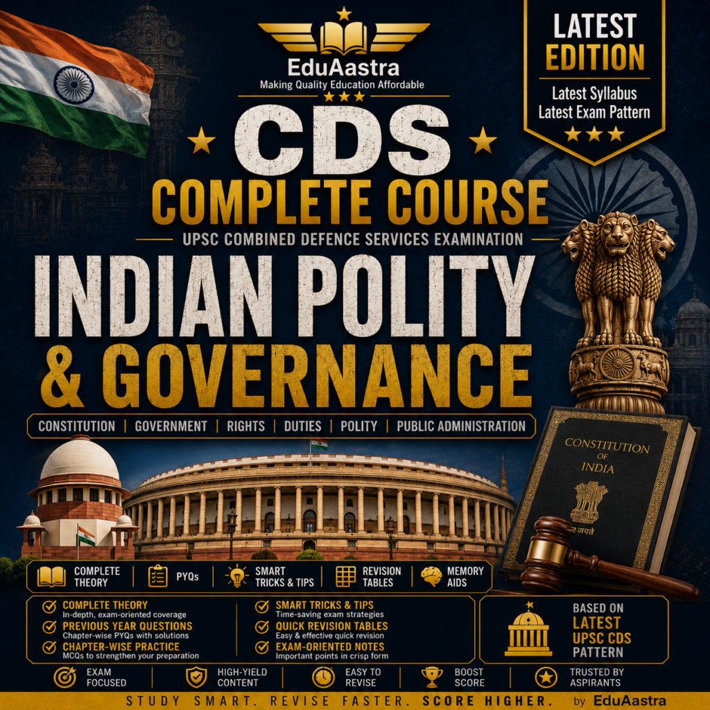 CDS Indian Polity & Governance