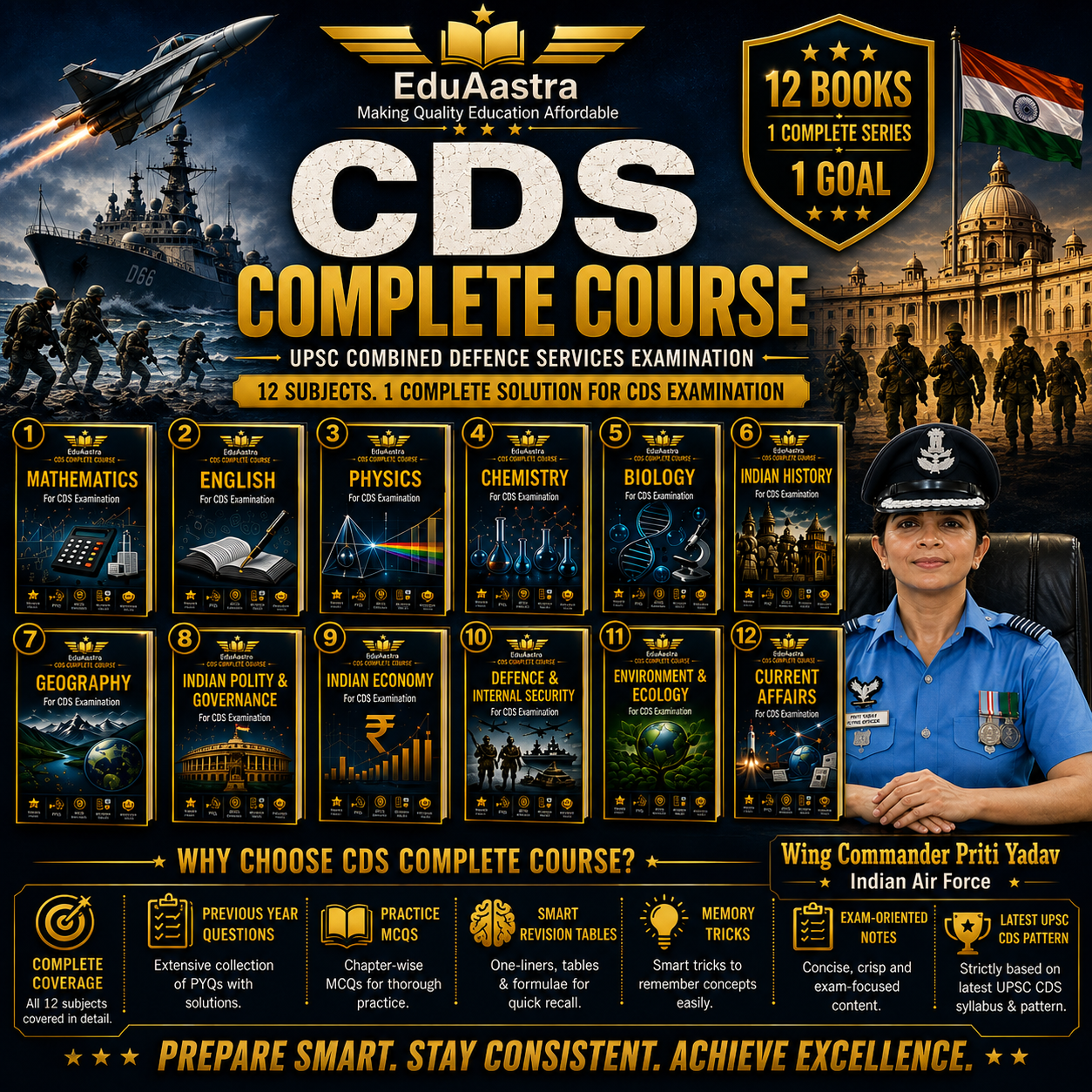 CDS 2026 Complete Course (Including Mathematics)