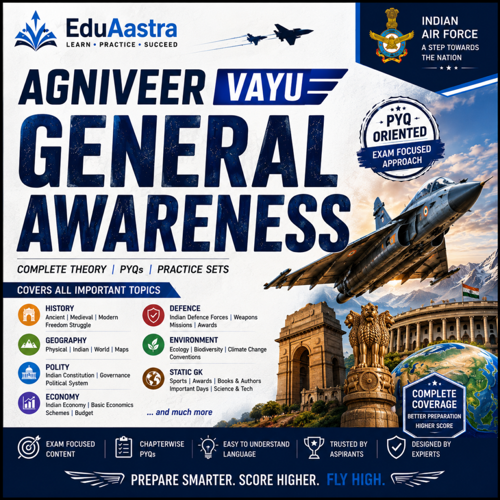 Agniveer Vayu General Awareness - EduAastra